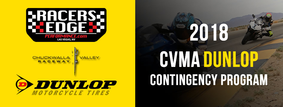 CVMA Dunlop Race Tire Contingency Program